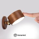 راغ دیواری با نورپردازی دکوراتیو 360 درجه