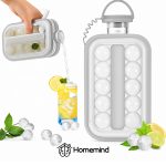 قمقمه دوکاره با قالب یخ کروی