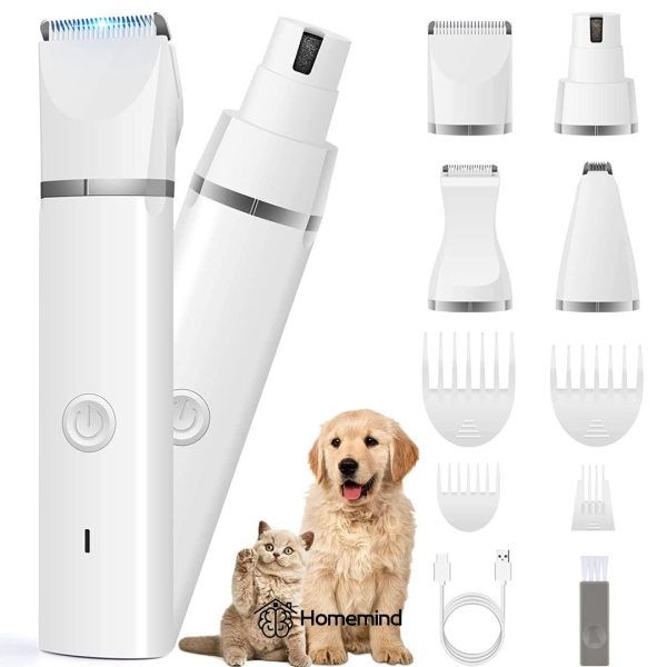 ماشین اصلاح بی‌صدا سگ و گربه برای استفاده‌ی خانگی